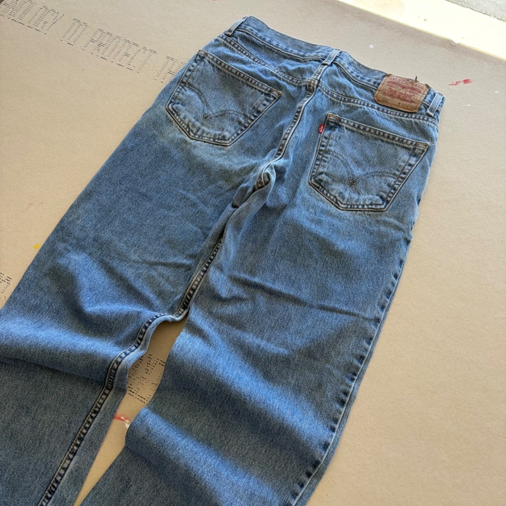 Y2K Levi's 550 Relaxed Fit Jeans Medium Wash baggy